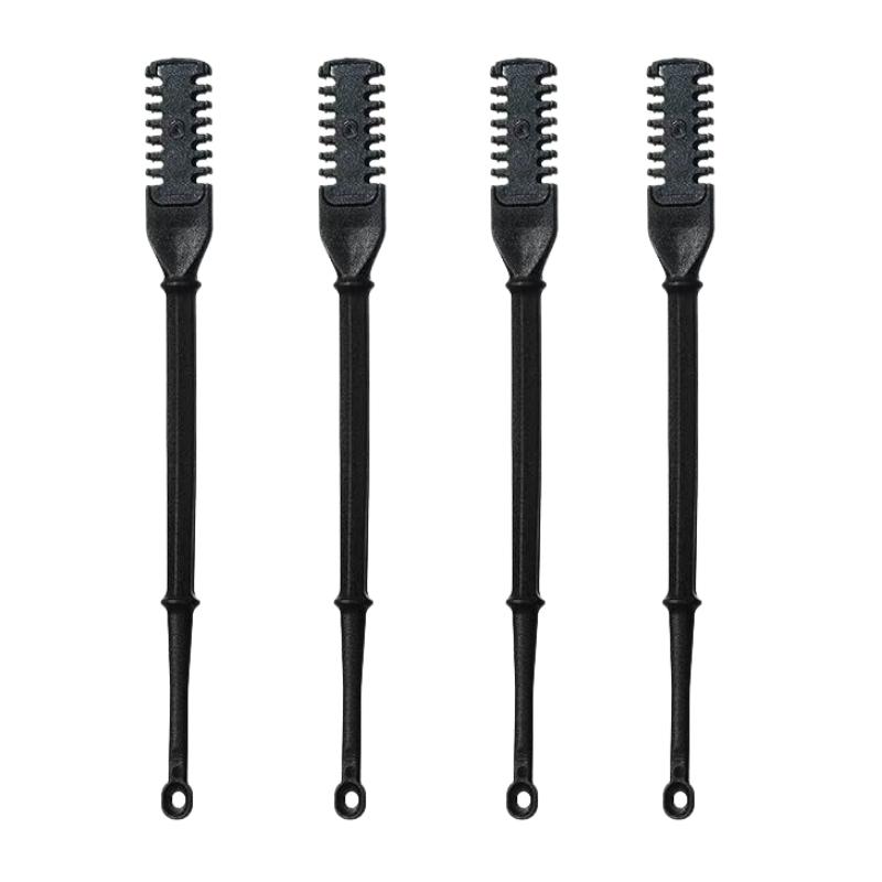 2/4/8Pcs Nose Hair Trimmer 360 Rotating Nose Hair Remover Nasal Clippers for Women Men Washable Manual Nose Hair Trimmers
