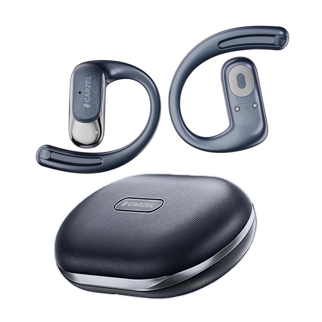2026 Open-Ear Earphones, Lightweight and Comfortable Fit, Bluetooth 5.4, Clear Highs and Deep Bass, Noise-Reducing Calls, 28 Hours of Playback Time,