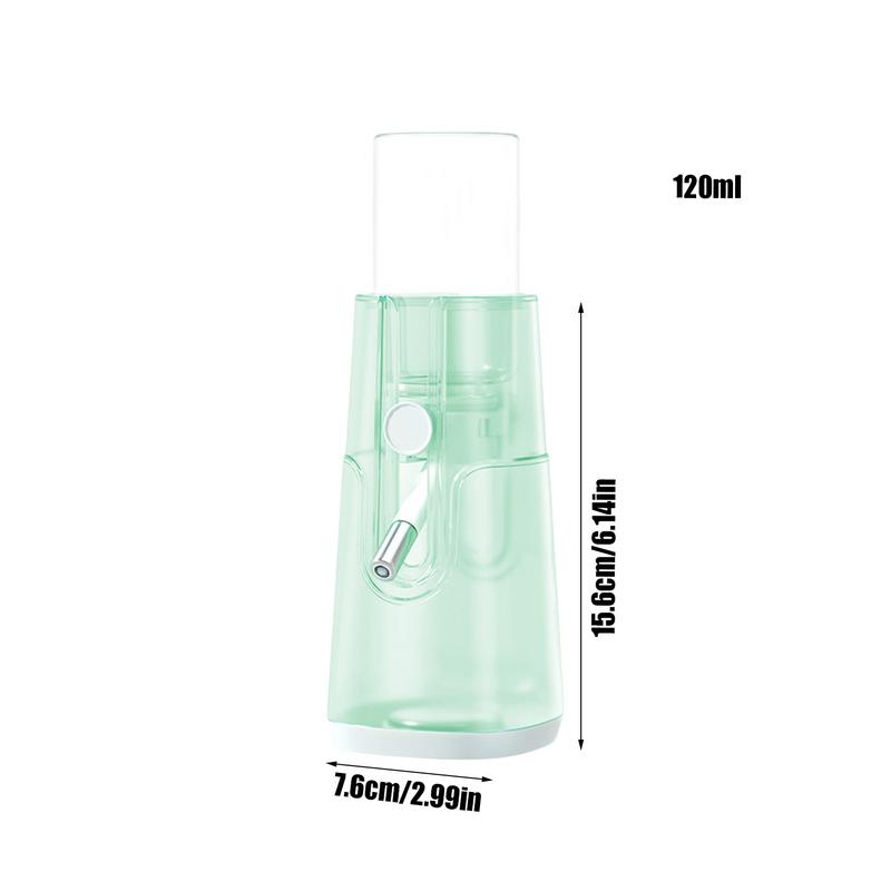 Hamster Water Bottle 120ml Small Animal Water Feeder Dispenser Leak-proof Small Pet Drinking Dispenser With Stable Base