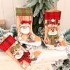 Three-dimensional Printed Christmas Stocking Gift Bag Snowman Christmas Decorations Small Gifts for Children