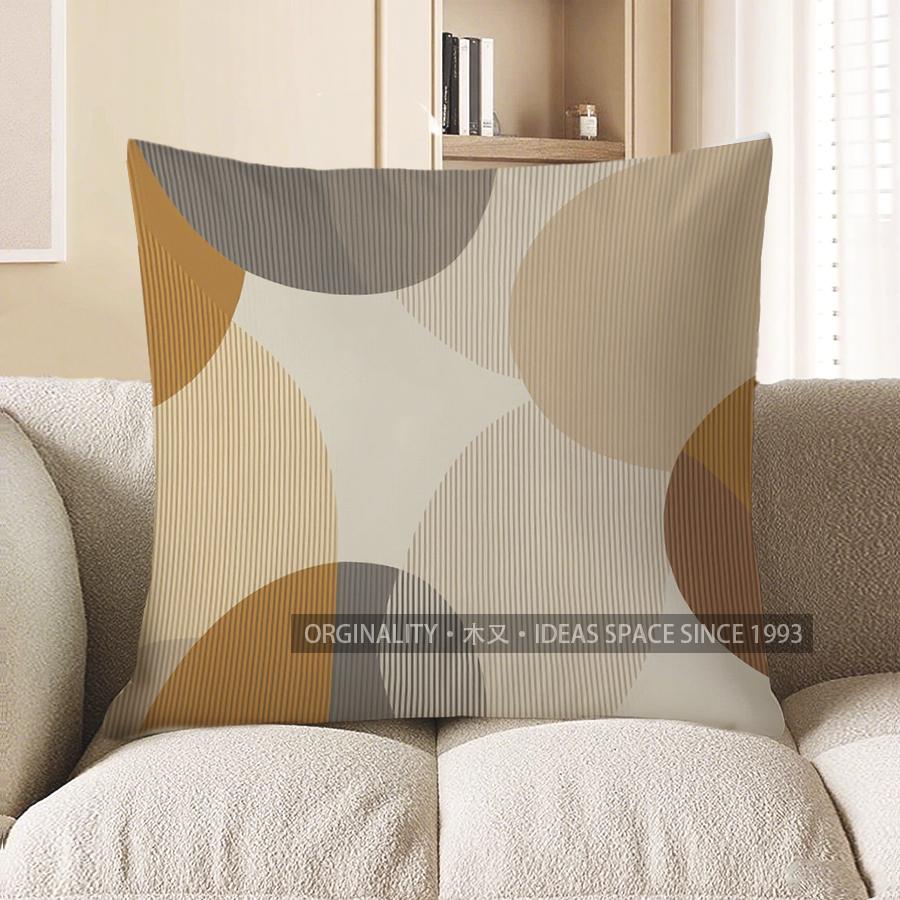 Home Decor Modern Geometric Pattern Pillow For Home Decor Pattern Cushion Cover Suitable For Sofa Bedroom Car Pillow Cover