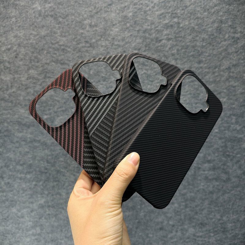For Vivo iQOO Z11 Turbo Case Matte Hard Carbon Fiber PC Texture Pattern Cover For iQOO 15R Lightweight Fashion Phone Shell