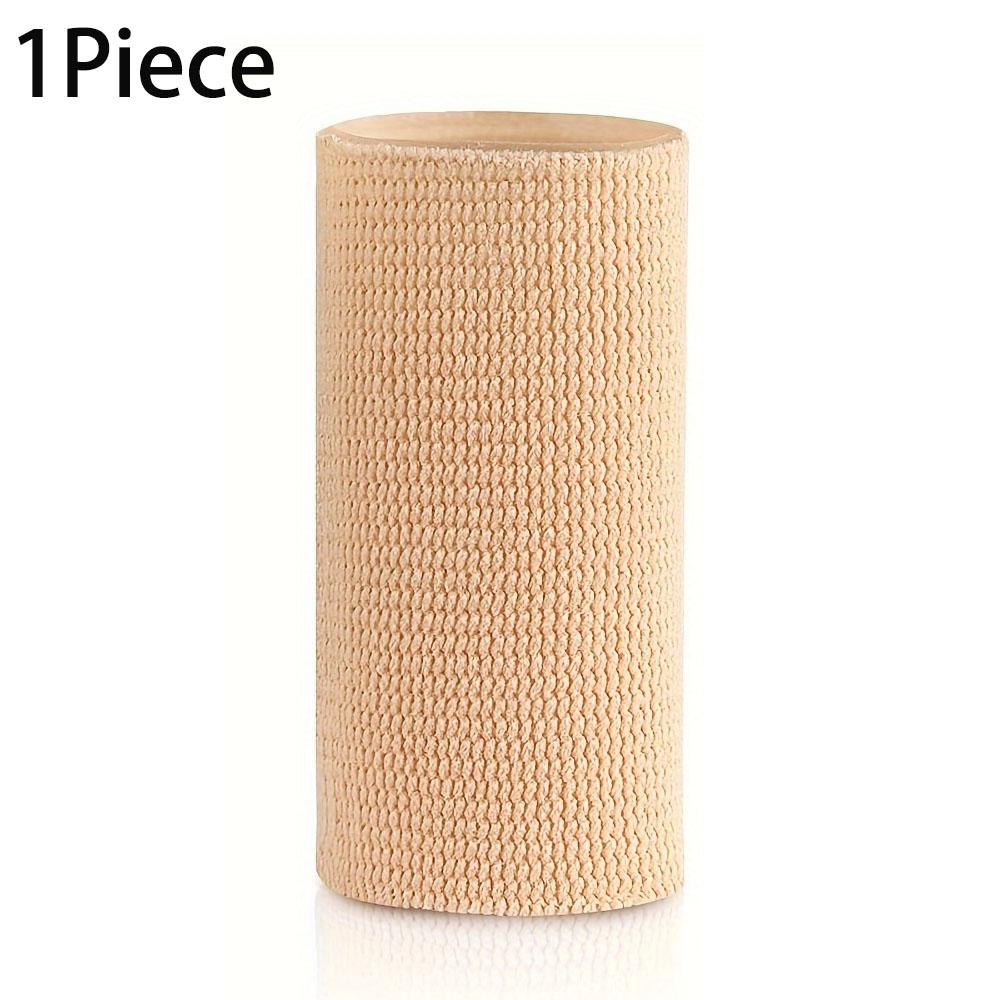

1Pc Ankle Gel Sleeves Padded Skate Socks Ankle Pads Ankle Compression Sleeve for Figure Skating Riding Ski Ankle Protection бежевый