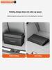 Car Trunk Foldable Storage Box Multi-Purpose Storage Organizer Bag Large-Capacity Stowing Tidying Bag For Tesla Model S