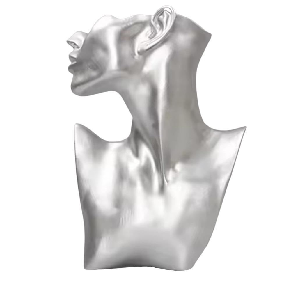 Side Face Mannequin Jewellery Storage Rack Holder Necklace Bracelets Earrings Holder