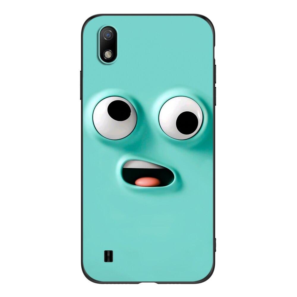 For ZTE Blade A7 2019 Phone Back Cover Black Tpu Case Cute Funy