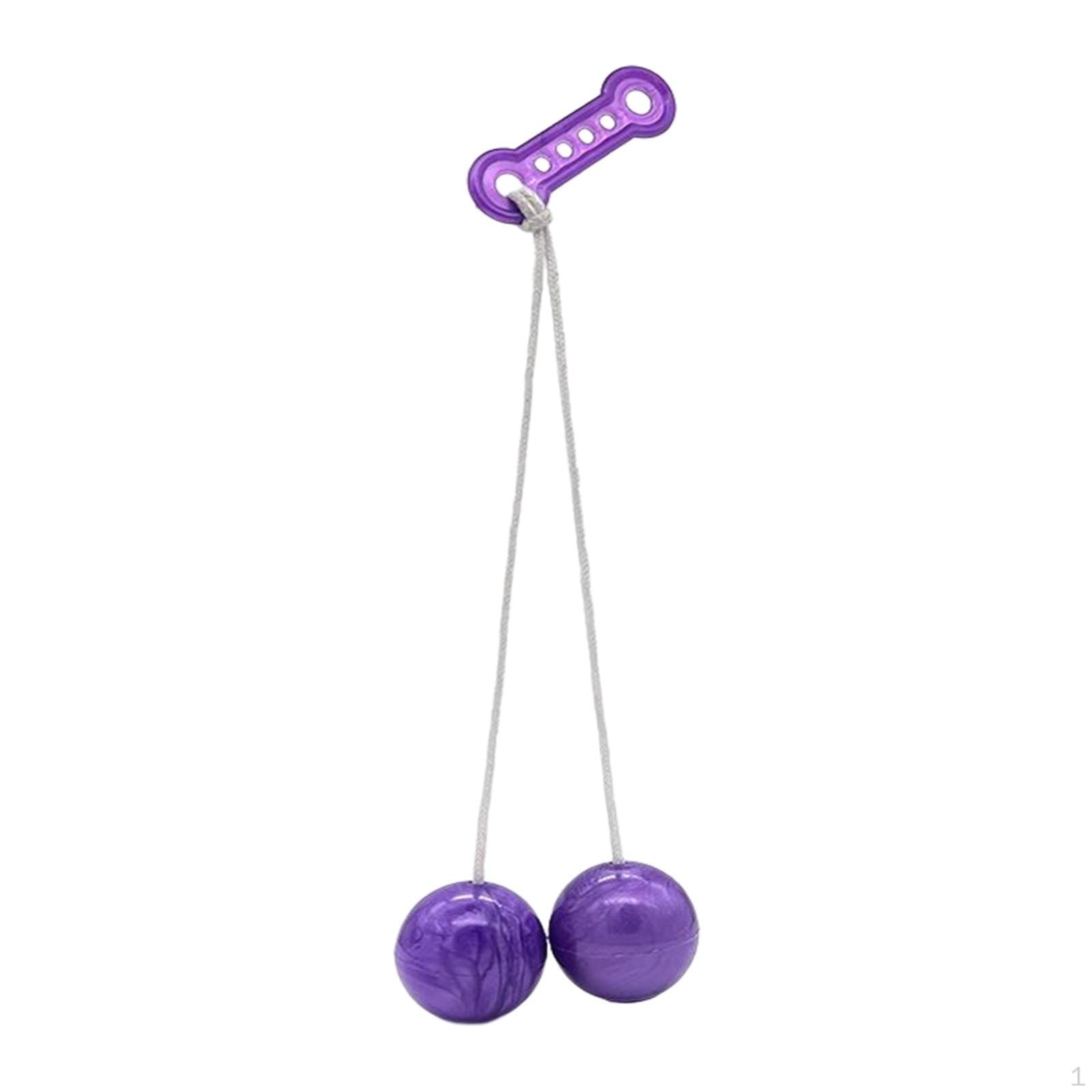 

Creative Swing Balls Educational Goodies Bag Filler Funny Develop Motor Skills Developmental Noise Violet 3.2cm