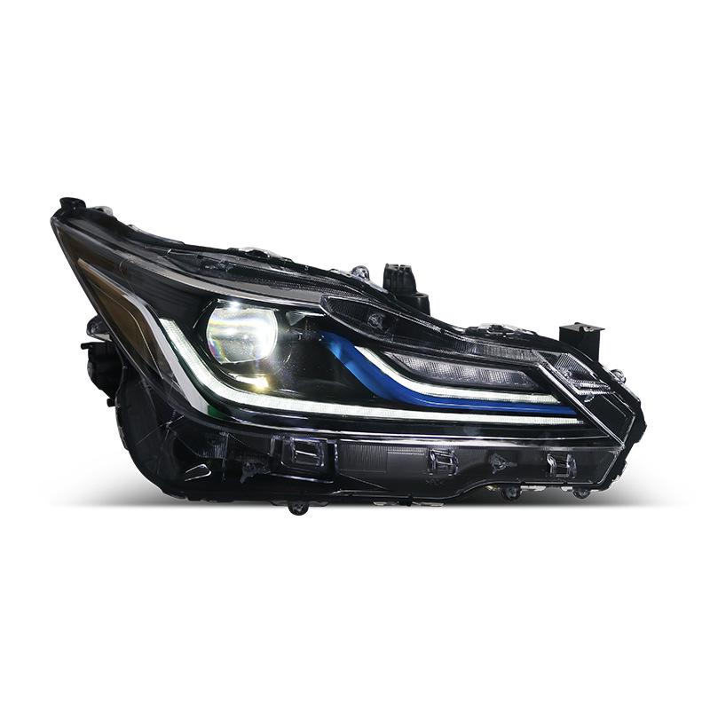 Compatible with 2019-2022 Corolla: Bi-Beam LED Streamer Lens Headlight Assembly