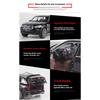 1/32 BMW X5 SUV Alloy Off Road Diecast Model Simulation Sound Light Toy Trendy Decorative Ornament Birthday Present for Friends