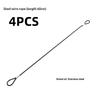 2/4Pcs Hand Wristband Hanging Ropes 30/60Cm Stainless Steel Safety Rope Lanyard For 13/12/11 Insta360 X4 Dji Sport Cameras