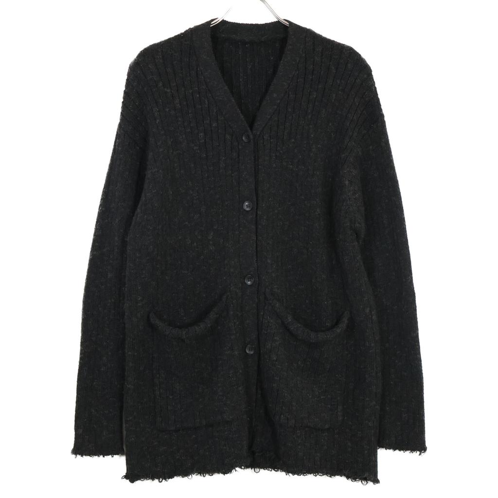 louren Black long cardigan tops F grayUsed
