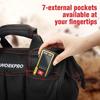 zmart WORKPRO 18 inch 46 cm Tool Bag 600D Tool Holder Tool Box Tool Box Repair Bag