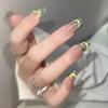 Pure Handmade Phototherapy Manicure Dream Butterfly Wear Nail Finished Cat Eye Nail Patch Showing Whiteness