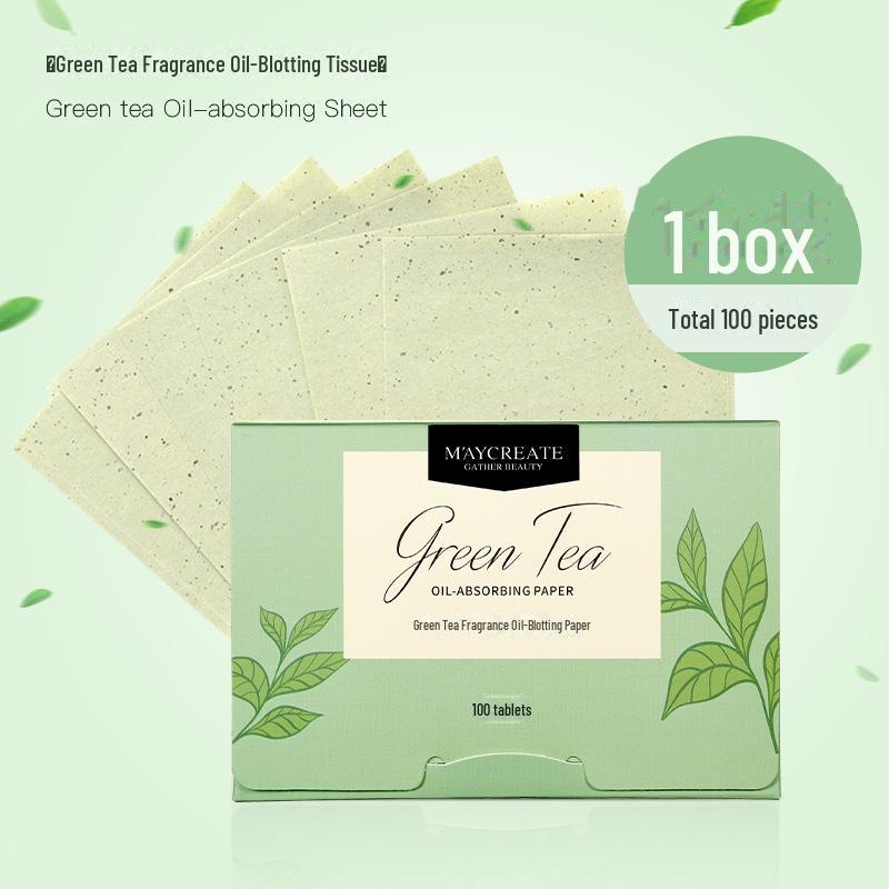 

Портативные ароматизированные салфетки для лица Jianmei Chuangyan, впитывающие жир - 100 шт.