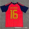 Spain National Team Home Soccer Jersey 2026 Custom Name 19 Yamal Short Sleeve Cycling Men Women