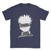 Funny Gojo Satoru T-Shirts for Men Round Neck 100% Cotton T Shirts JJK Anime Short Sleeve Tee Shirt 5XL Tops