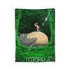 Cute T-Totoros Blanket Warm Cozy Fluffy  Throw Blankets for Bed 50x60 Inch Multiple Sizes Bedspread