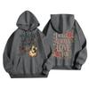 Women's Casual Loose Fit Hoodie with Letter Graphic