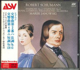 

CD MAREK JANOWSKI, ROYAL LIVERPOOL PHI - Schumann Symphony No2 In C Major Op ASV18 ASV Japan Obi Classical Used
