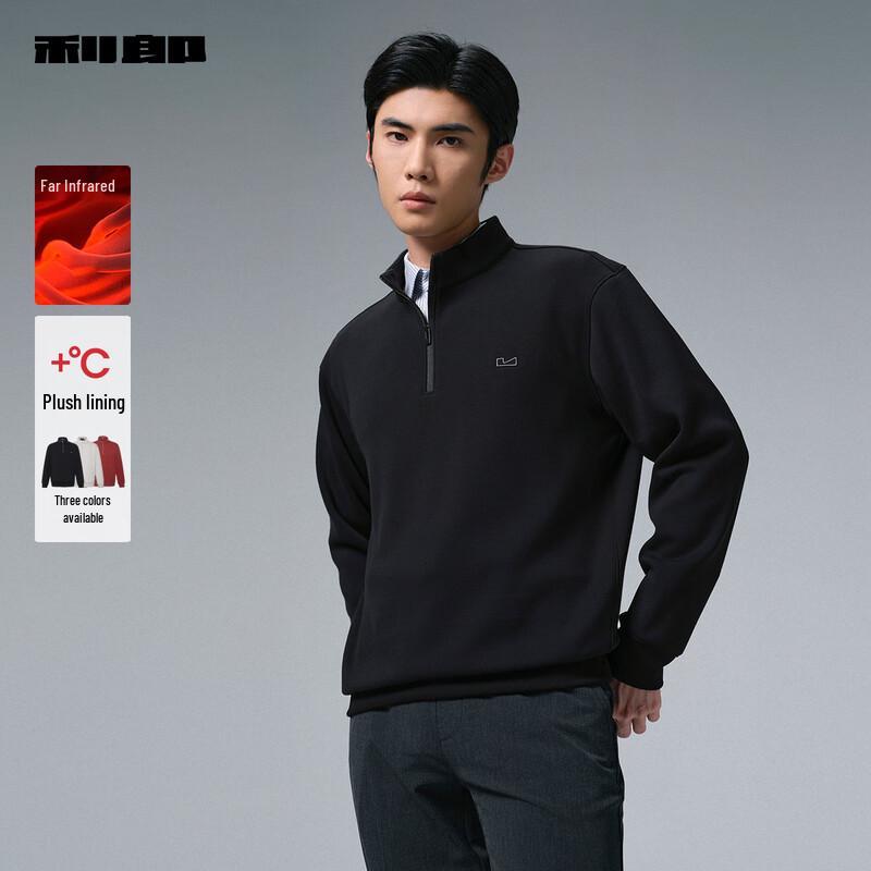LILANZ Men s Winter Far Infrared Heating Fleece Sweatshirt 4XL