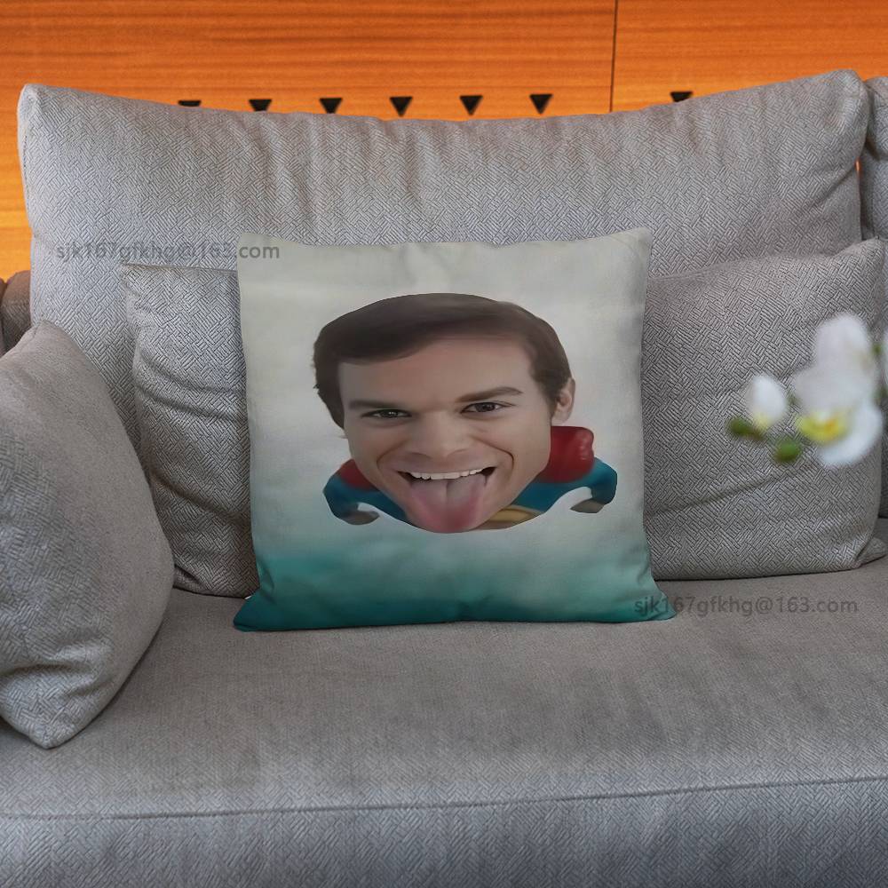 D-Dexter Pillow Case Sofa Living Room Bedroom Headboard Backrest Cushion Square Cushion Nap Time