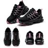 Fashion Safety Shoes Women Work Sneakers structured Shoes pneumatic-Proof Protective Shoes Work Boots Steel Toe Shoes