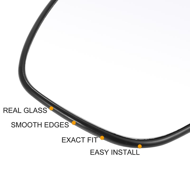 X Autohaux Left Right Side Car Rearview Mirror Glass for Nissan Sentra 20-21 Heated Mirror Glass Replacement with Backing Plate