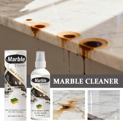 100ml Środek do czyszczenia marmuru Granitu Mocny Polerowanie Blat Marmurowy Środek do czyszczenia Przywracanie połysku do domu Kwarc Wnętrze Zewnętrzny Podłoga Łupek