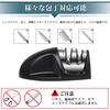 saiveina Knife Sharpener Whetstone Sharpener Tungsten Steel Ultra Light Convenient 2 Stage Sharpening System Knife Sharpener Coarse Sharpening Fine