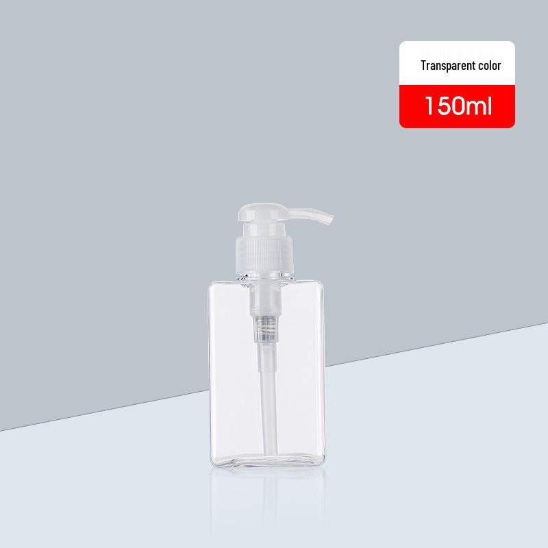 Travel Refill Pump Bottles for Lotion, Shower Gel, Shampoo, and Hand Sanitizer - Square Design, Empty and In Stock