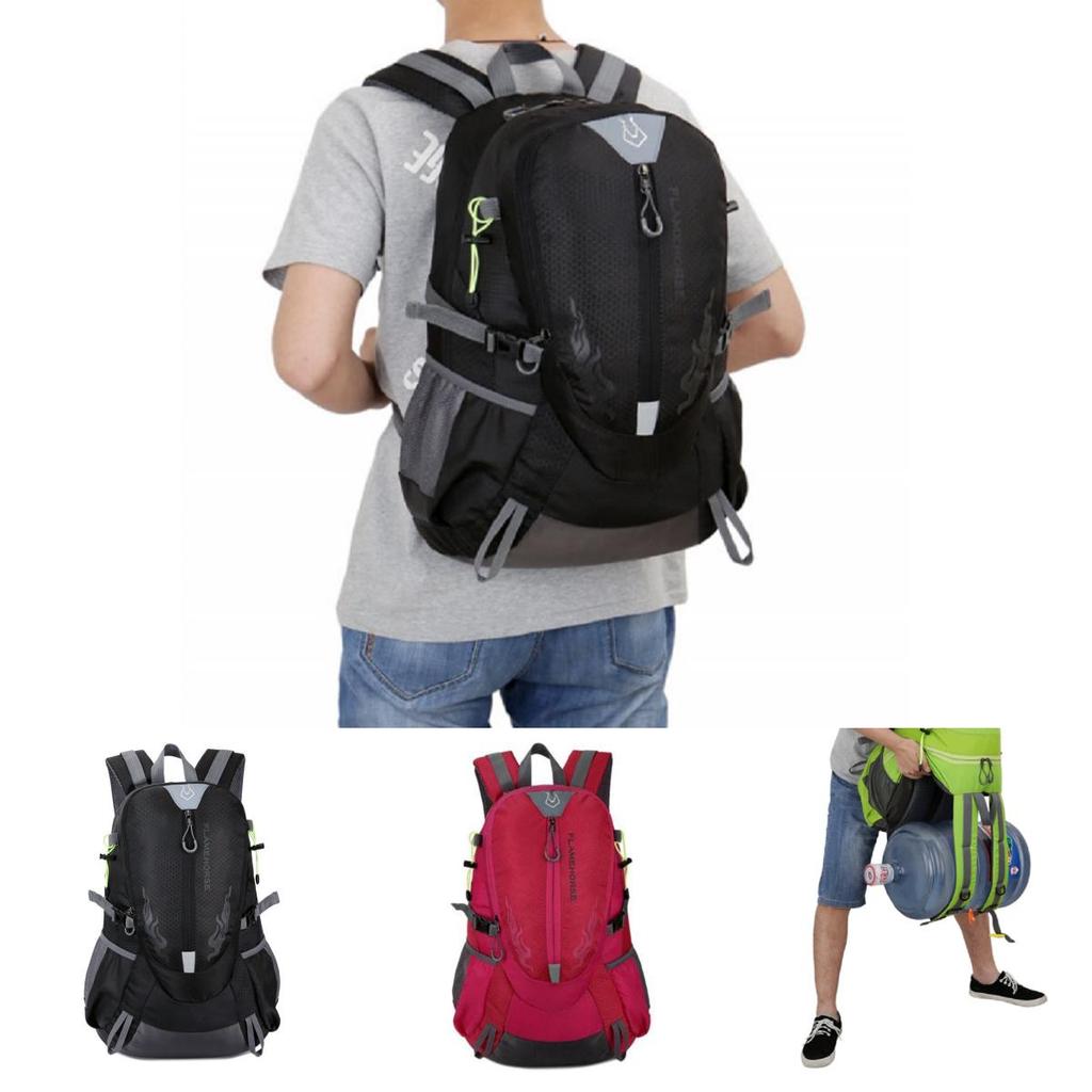 Durable 40l Waterproof Nylon Camping Backpack For Outdoor Activities