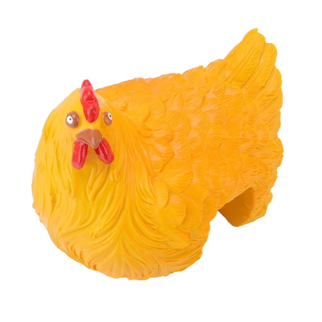 Clip Ladder Hen Resin Exquisite Natural Clip Ladder Crevice Hen for Gardens Backyards Yards