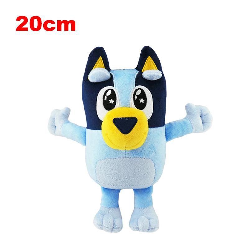 20/30CM Bluey Und Bingo Plüschtiere Glänzendes Sternenauge Bluey Bingo Anime Plüschtiere Stofftiere Geburtstag Weihnachtsgeschenk Für Kinder