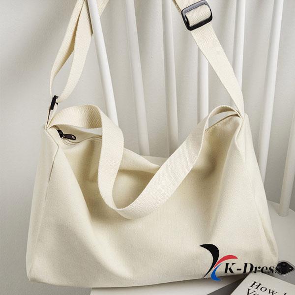2-color Daily Cross Canvas Eco Bag