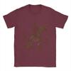 Jesus Riding A Dinosaur Cotton T Shirt For Unisexs Summer Vintage TShirts Crewneck Novelty Tees Oversized Hot Sale Tops