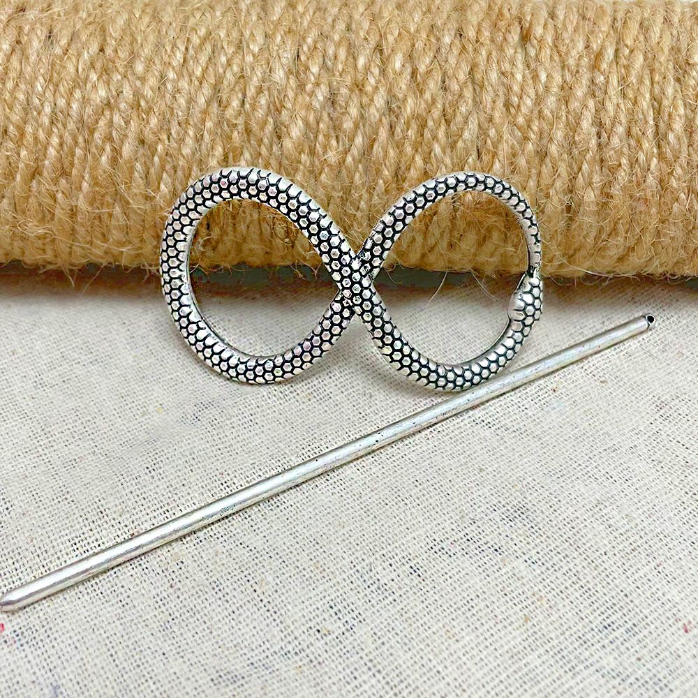 Vintage Vikings Snake Hairpins for Women Girls Metal Hair Stick Barrette Ouroboros Headdress Norse Mythology Jormungand Jewelry