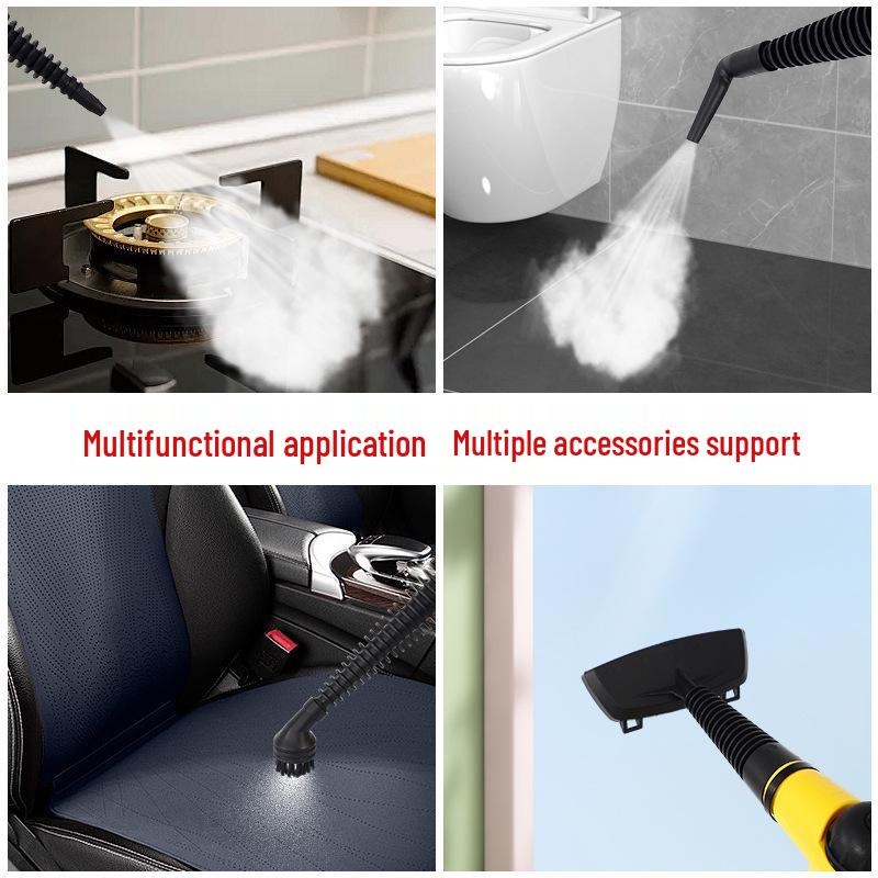 Handheld High-Temp & Pressure Steam Cleaner, Multifunctional Kitchen Oil Fume Remover & Sterilizer