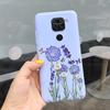 For Xiaomi Redmi Note 9 Case Luxury Sunflower Lavender Silicon Phone Back Cover Case For Redmi Note 9 Pro Max 9s Note9 Soft Etui