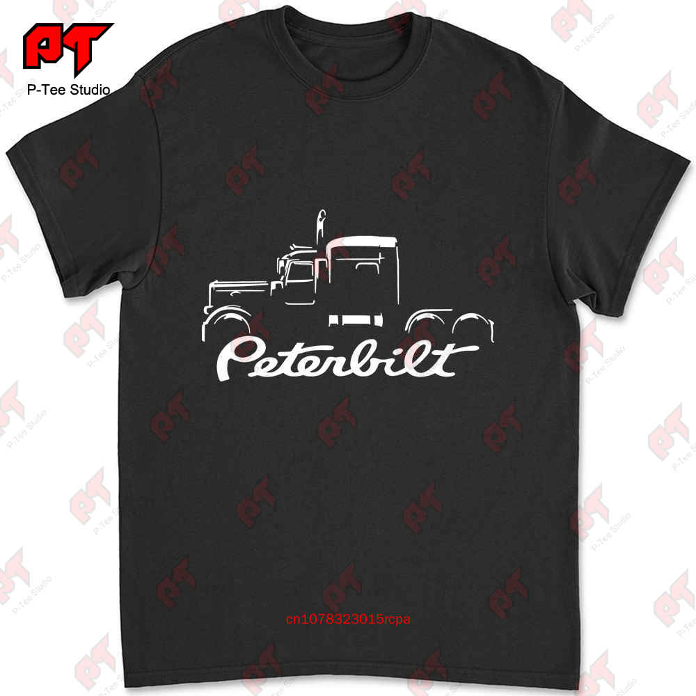 

Футболка Peterbilt 389 Класичний дизайн вантажівки Нова CIS4 M