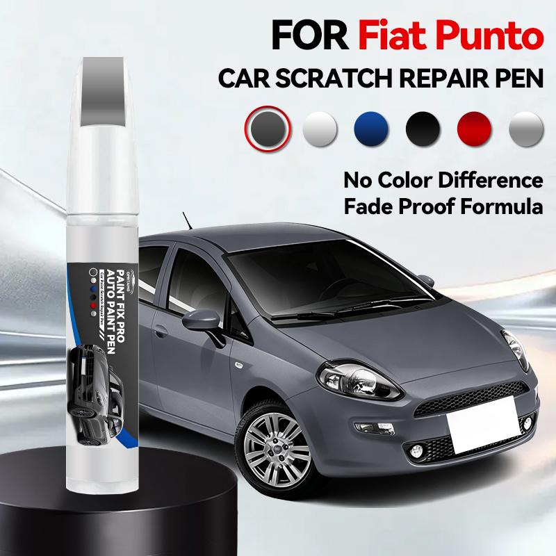 Für FIAT PUNTO 1993-2018 176 188 199 Lackreparaturstift Ausbesserungsstift Kratzerentferner DIY Autozubehör Schwarz Weiß Gelb Grün Rot