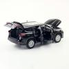 Toyota Alloy Highlander Car Model With Sound Light Steering For Kids Gift