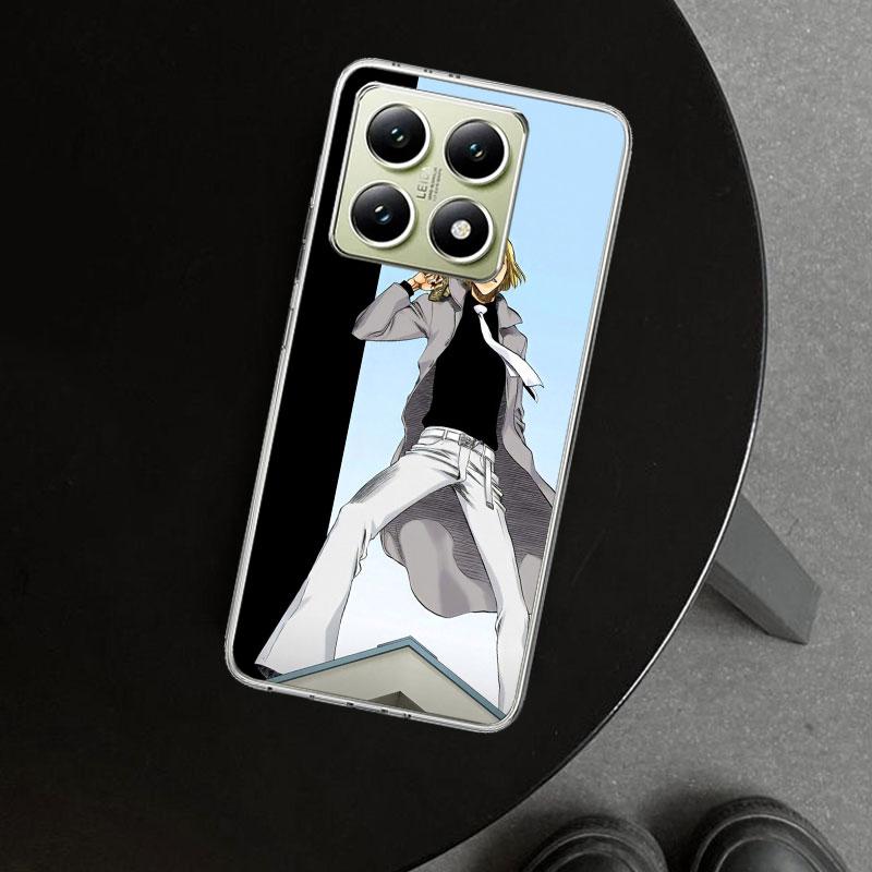 Bleach Shinji Hirako Phone Case Cover for Xiaomi Redmi Note 15 14 13 12 11 Pro Plus 14S 12S 11S 11T 11E 10S 10 Customized Fundas