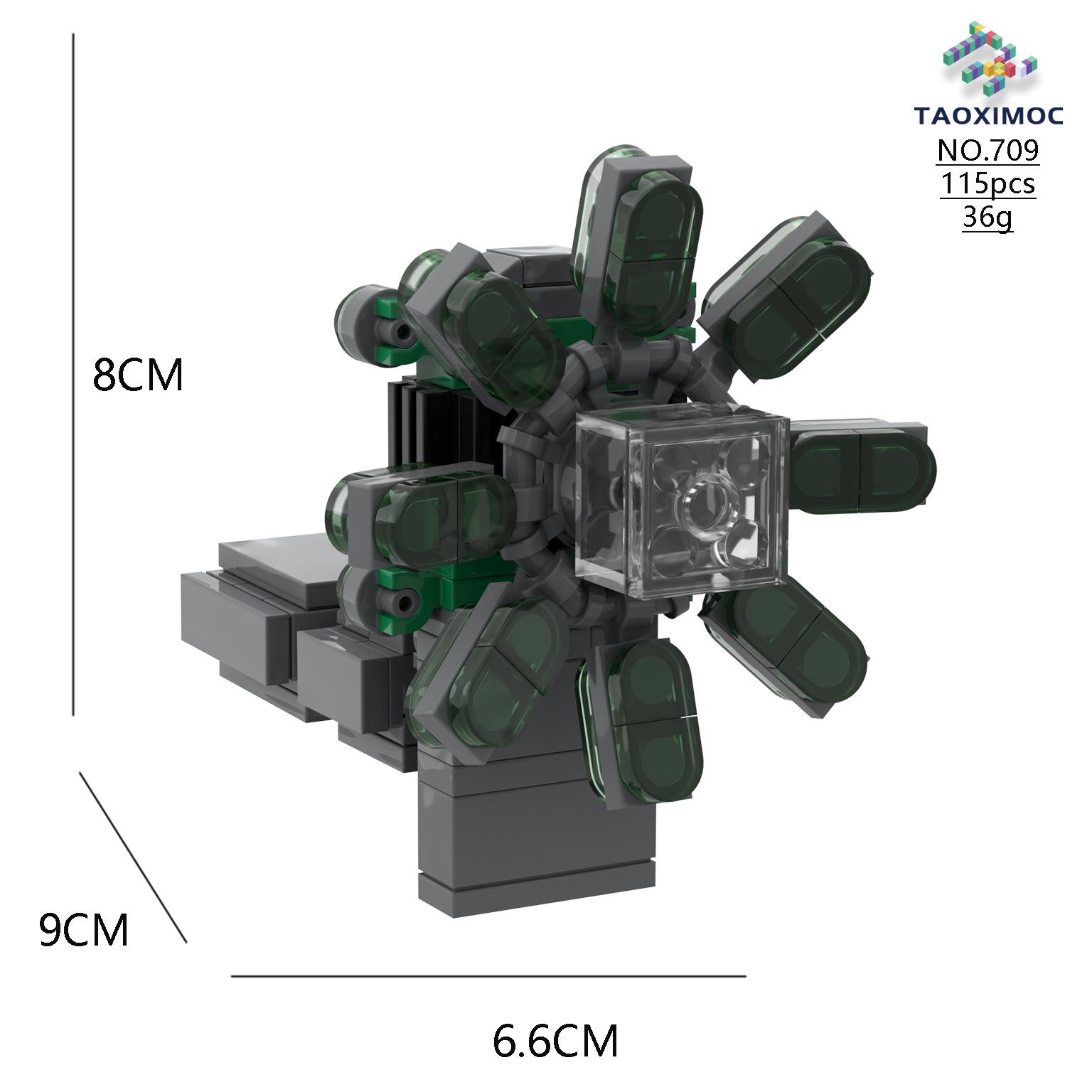 

Peach Joy MOC Zoonomaly Деформированный зоопарк Конструктор - Детские игрушки