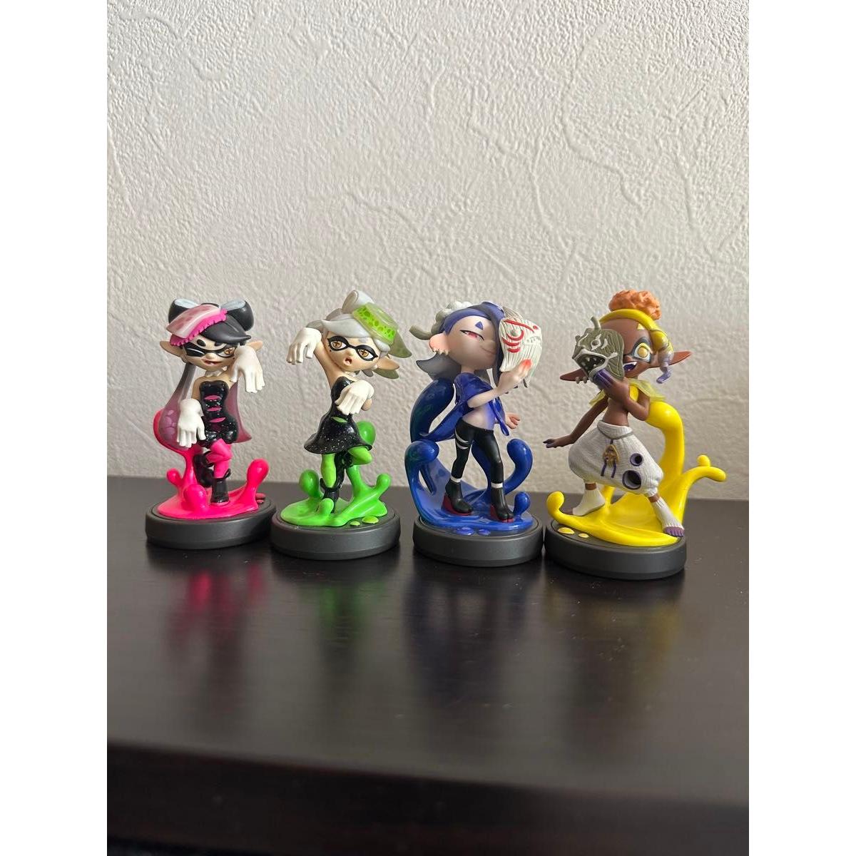 Использованные amiibo Splatoon amiibo Splatoon amiibo Аори Хотару Фуука Уцухо