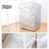 Washing Machine Protection Cover Breathable Dust-proof Silver Color Waterproof Good Heat Dissipation Washer for Balcony Protect