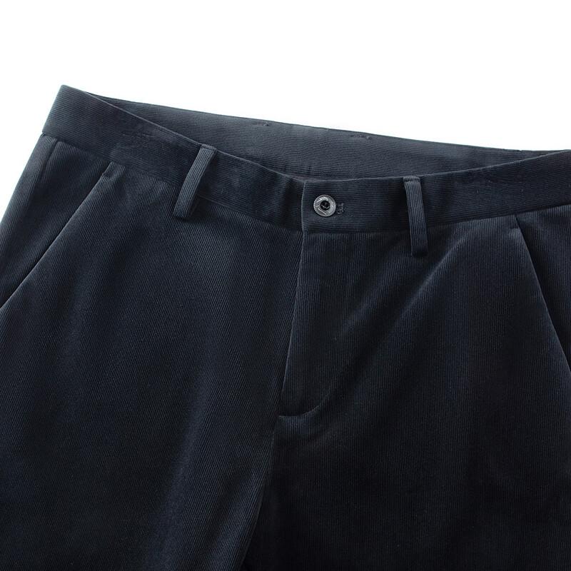 MONTAGUT Men's Fleece-Lined Straight-Leg Casual Pants