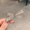 Fashion Bow, Duckbill Clip, Small Fresh Hairpin, Headgear, High-End Hairpin, Bangs, Side Clip.