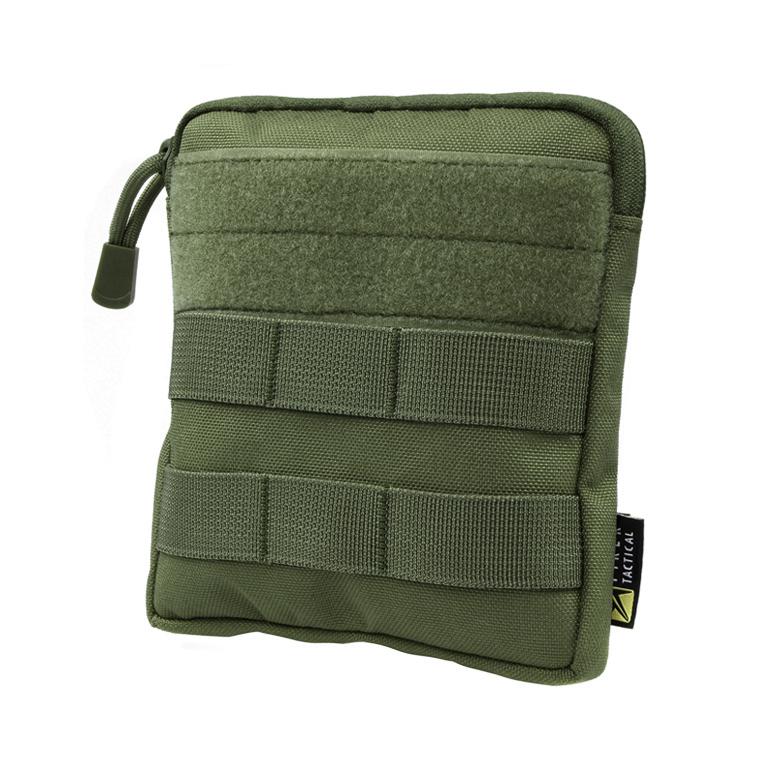 Fiker Tactical Zipper Closure Utility Pouch (Od)