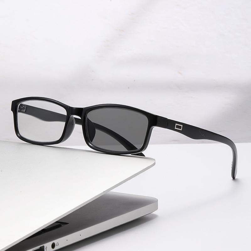 

Светочувствительные очки для пресбиопии с изменяющим цвет двойным использованием, Модные, Сверхлегкие, Мультифокальные очки для пресбиопии 8892 0 чёрный