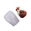 Christmas Silicones Mould Santa Claus Candle Molds Casting Mould Epoxy Resin Molds Cake Decoration Tool